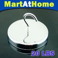 Wholesale 2PCS quot Dia Magnetic Hooks Neodymium magnet Cup Key Holder LBS BK018 CF
