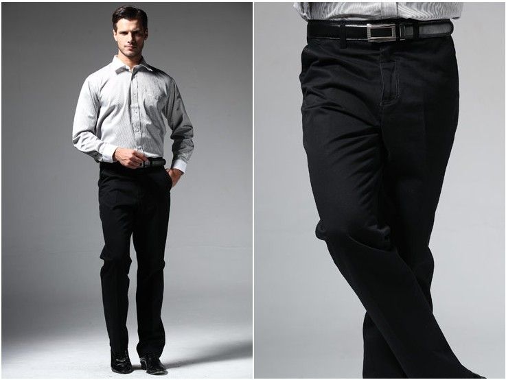 business casual black pants