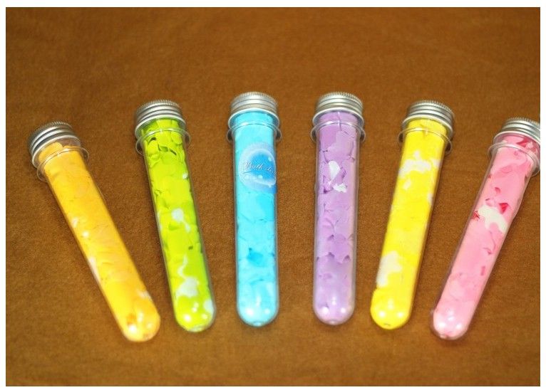 Test Tube Soap Hand Washing Rose Flower Soaps Edition Binding Natural