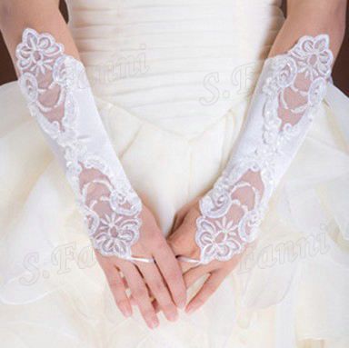 أفضل مبيعات! الدانتيل أزياء الزفاف قفازات الزفاف اكسسوارات الزفاف رخيصة قفاز ملابس رسمية