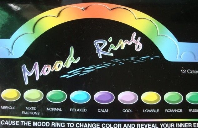  mix size mood ring changes color to your temperature reveal your inner emotion