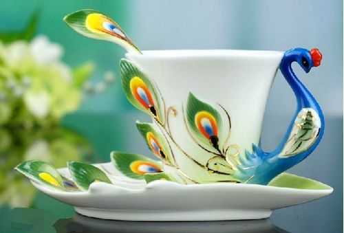 sarmit- Super qualité belle tasse à café en céramique chinoise émail porcelaine tasse tasse dropship