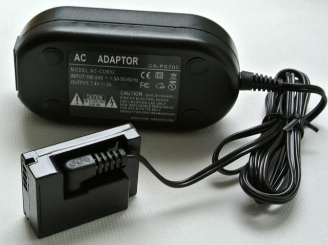 Free Shipping Power Ac Adapter ack-dc80 ACK-80 for Canon PowerShot G1 X, SX40HS power adapter