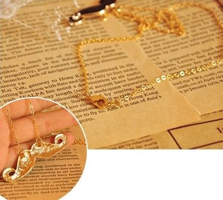 Nuovo!! Elegante collana vintage con ciondolo barba avanti avanti, gioielli da donna personalizzati, 36 pezzi