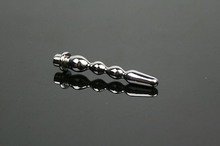 Whole 100real Stainless Steel Urethral Plug Sounding Male Urethral Stretching Plunger Chastit5437312