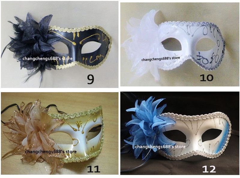 half face mask mardi gras costume mask halloween masquerade mask flower design on side more color - Halloween Costumes With A Masquerade Mask half face mask mardi gras costume mask halloween masquerade mask flower design on side more color - Halloween Costumes With A Masquerade Mask