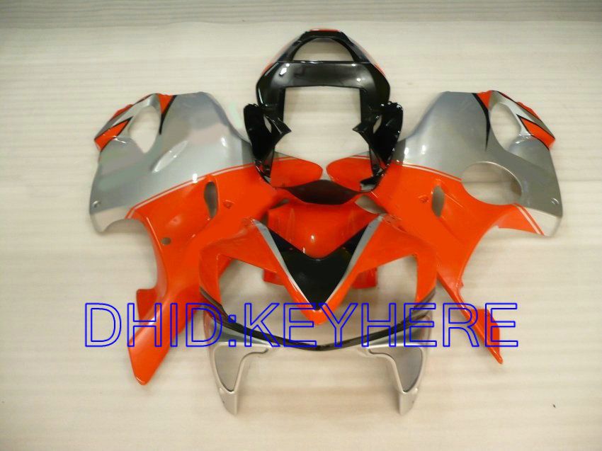 Pomarańczowy Silver Coring Kit dla Honda CBR600 F4I 2001 2002 2003 CBR 600 CBRF4I 01 02 03 Nadwozie