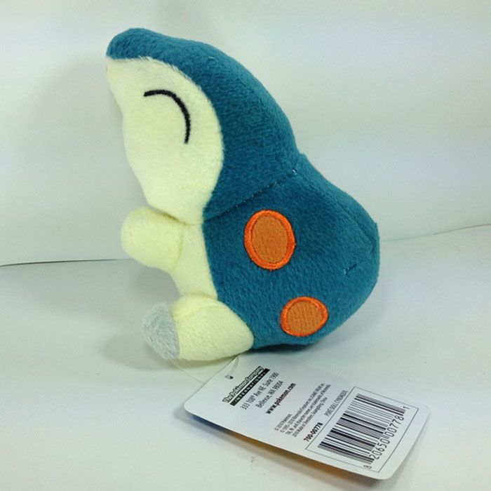 sleeping cyndaquil plush