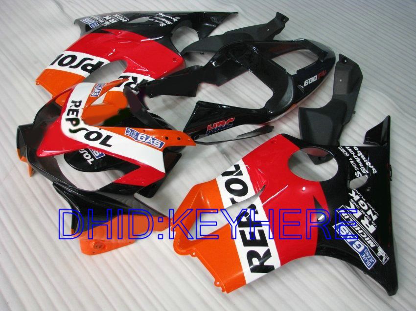 REPSOL fairing kit for Honda CBR600 F4i 2001 2002 2003 cbr 600 CBRF4i 01 02 03 bodywork fairings