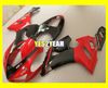 Kit carenatura moto custom per KAWASAKI Ninja ZX6R 636 05 06 ZX 6R 2005 2006 ABS carenato nero rosso set + Regali SP27