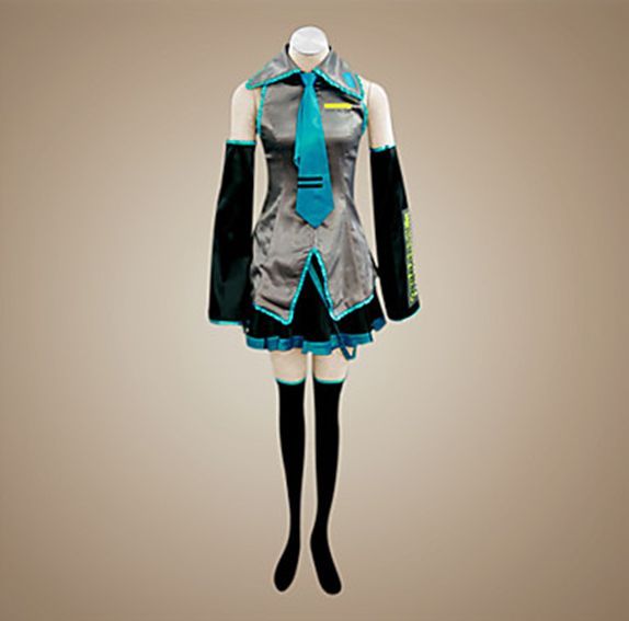 Vocaloid Miku 111 Cosplay Kostuum