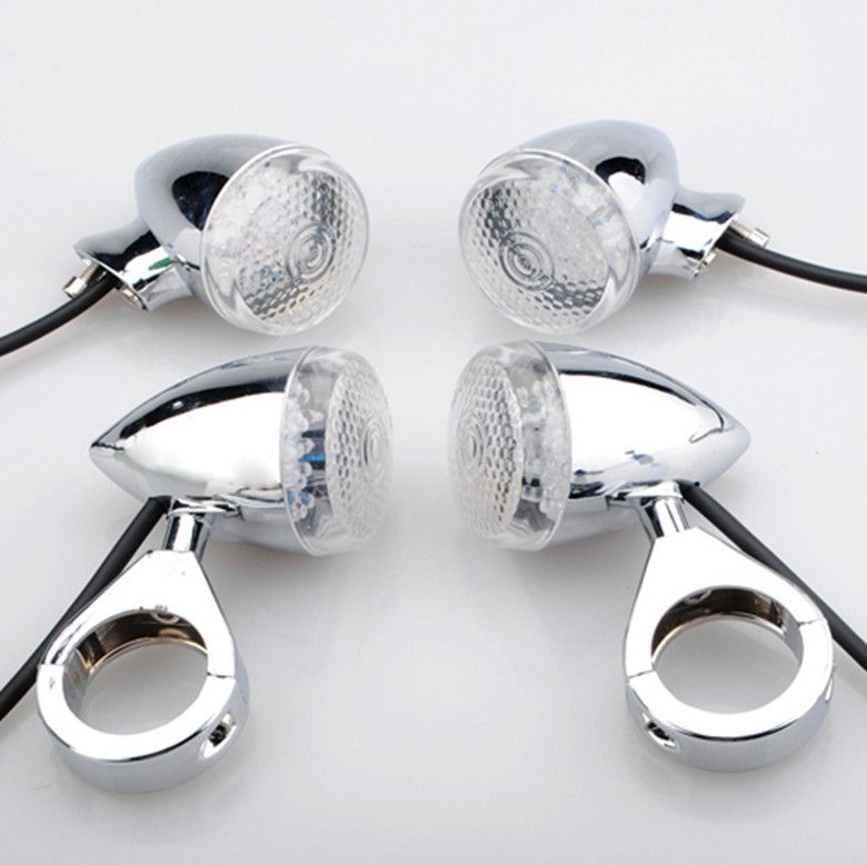 BULLET STYLE LED TURN SIGNALS INDICATORS FOR HARLEY DAVIDSON HD1 From