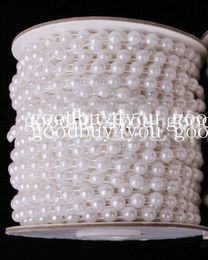 10 Metres White Colour Pearl Garland Wedding Centrepiece Decoration 4mm