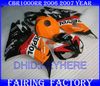 Honda CBR1000RR 2006 için REPSOL Enjeksiyon kalıpları 2007 2007 CBR 1000 RR 06 07 CBR1000 kaporta kiti