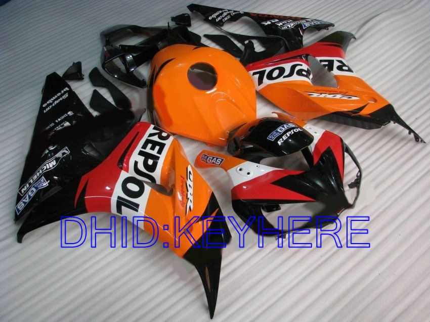 Repsol Injektionsform Fairings för Honda CBR1000RR 2006 2007 CBR 1000 RR 06 07 CBR1000 Fairing Kit