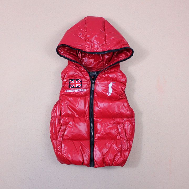 2015 NEW HOT Baby Polo Vest Kids Hooded Polo Vest Boys Girls Zipper Vest Coat High Quality Baby 