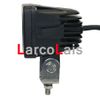 Lampadina da lavoro a LED ad alta potenza da 2 pezzi 2quot 10W OffRoad 4WD 4x4 930v Faretto SUV ATV per camion3563946