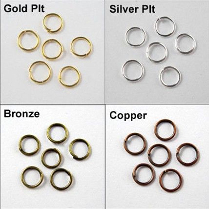 4 мм перейти кольца открытые разъемы золото серебро бронза медь разъемы 6 цветов горячие продать 2000 шт./лот DIY