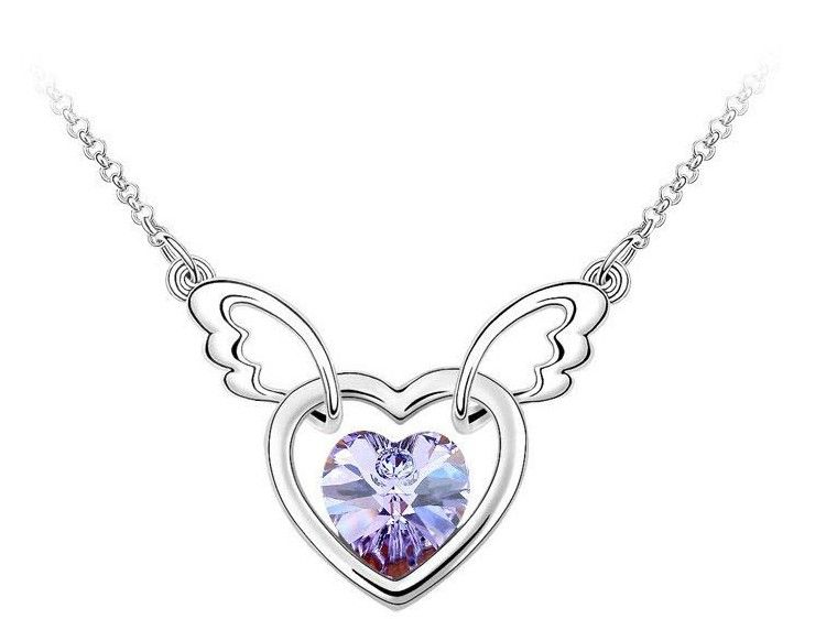 Designs Cheap Beautiful Unique Necklace for Women Hot Sale Heart Angel