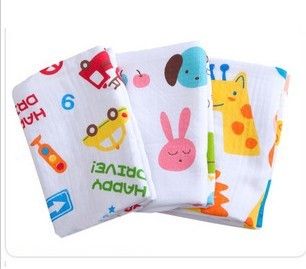 Baby bath towel super soft cotton double layer blanket bed gauze material Soft 10pcs/lot #2242