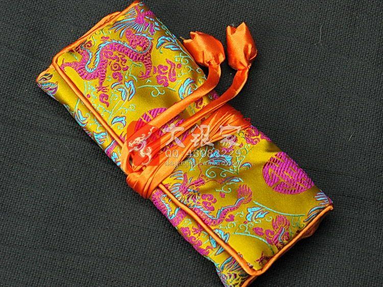 Travel Jewelry Roll Up Storage Bag For Necklace Bracelet Earring Ring