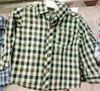 boys long sleeve cotton dress shirts 20pcs/lot #2249