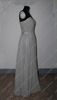 Gray Color Red Carpet Pagent Celebrity Dress A Line Beaded Ruched Chiffon Gown Real Actual Images7803711