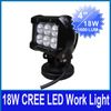 2pcs 4" 18W 6LED*(3W) CREE LED Work Light Bar SUV ATV 4WD 4x4 JEEP Spot / Flood Beam 12V/24V 1600lm IP67 OffRoad Driving Motorcycle Fog Lamp