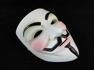 Collezione di lusso di Halloween di film in resina pregiata a tema V maschera Vendetta