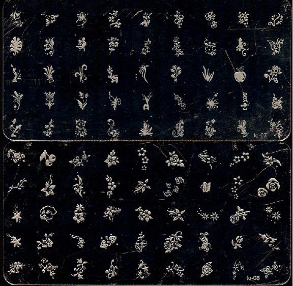 Plaques d'estampage d'ongles, 32 pièces32 Styles, plaque d'estampage pour Nail Art, modèle de plaque d'image à faire soi-même, to01-16 33-48