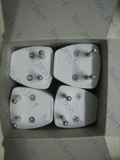 Universal AU EUA Reino Unido para UE AC Power Plug adaptador de viagem tomada conversor soquete lot8566102