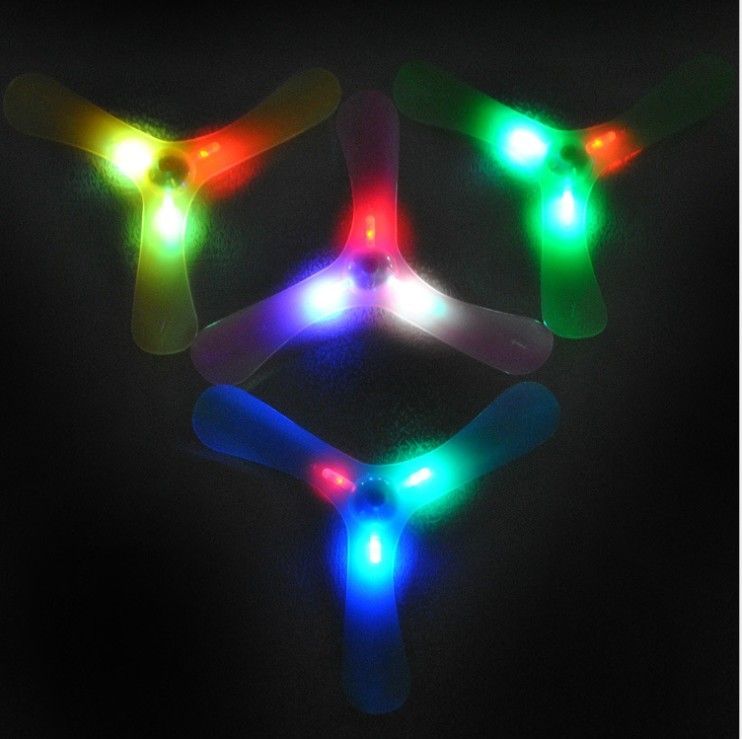 Led Lights Kids Outdoor Boomerang Frisbee Ufo Glow Toys Flying Swing Magic Disc From Hkxiaorui
