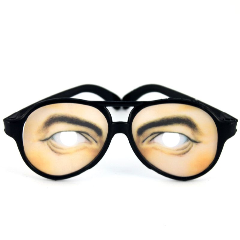 April Foolday Halloween Party Props Wacky Funny Glasses Trick