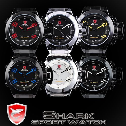 shark led watch