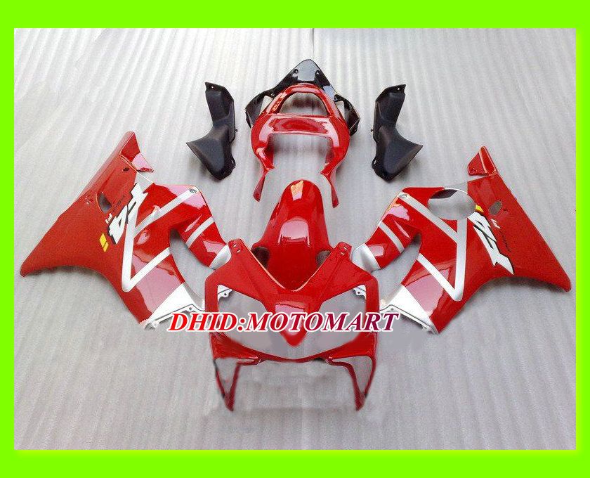 Red Fairing kits for HONDA CBR600F4I 01-03 CBR600 F4I 2001 2002 2003 CBR 600 F4I 01 02 03 Injection mold Fairings set