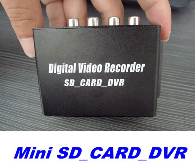 1 CH Mini CCTV Camera Audio/Video SD Card DVR CCTV Recorder Motion