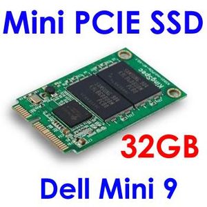 KingSpec IDE PATA ATA Mini PCIe PCI-E MLC NAND Flash 32GB SSD To Dell Mini 9 910 on Sale