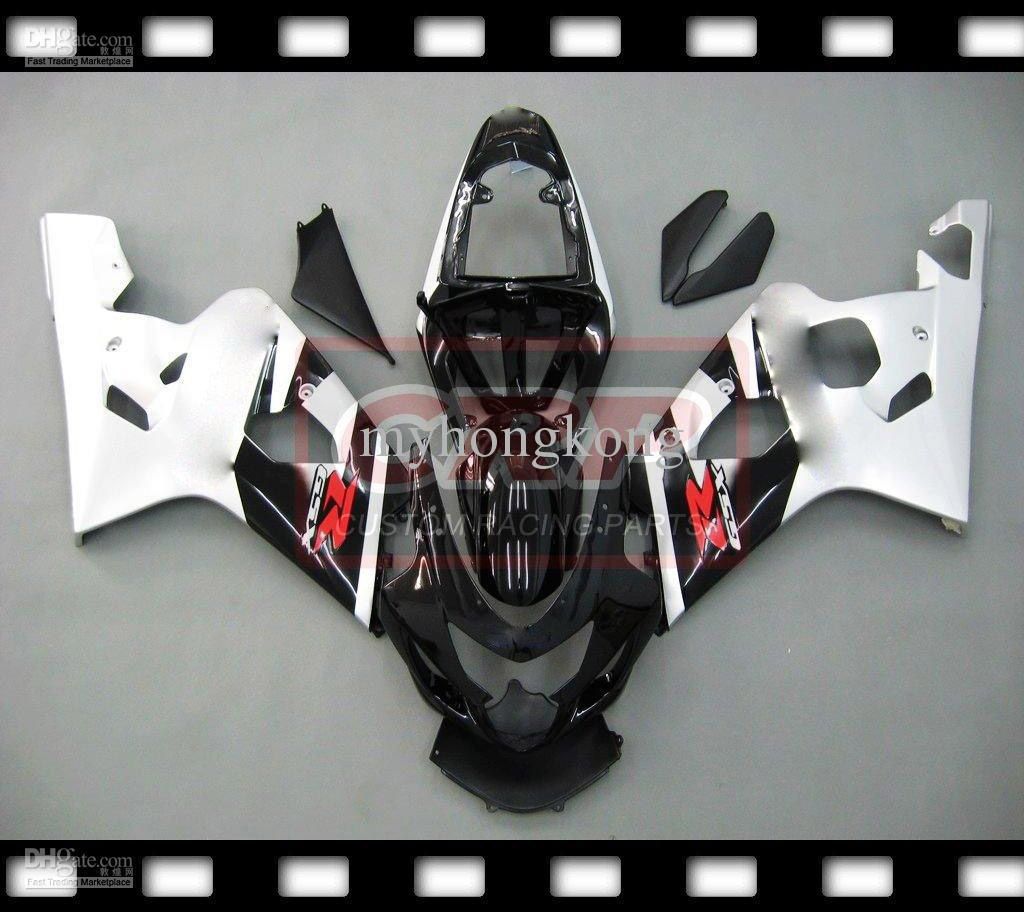 Free shipp SUZUKI 04 05 GSXR600 750 GSXR600 750 04 05 GSX-R600 750 04-05 ABS Fairing Full Fit No23