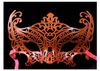 Mode Masquerade Mask Prince och Prinsessan Färgad Smidig Surface Party Mask 50pcs / Lot