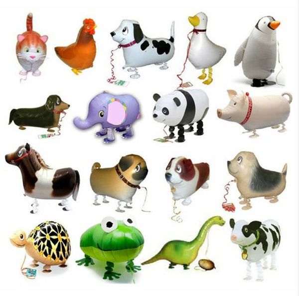 

Enough in tock more than 30 model walking pet balloon walking animal balloon