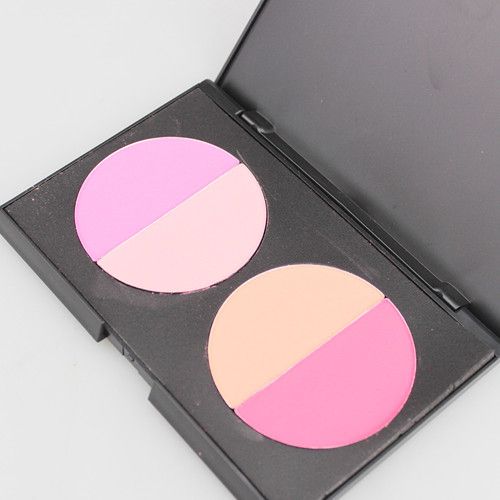 lot Professional 4 färger Blusher Makeup Palatte Powder Blush Grageful Powderful Powder3532763