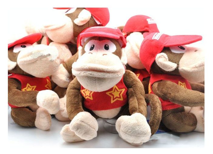 Diddy Kong 6.5 Plush Doll Soft Toy Diddy Kong Plush Toy From Kate And