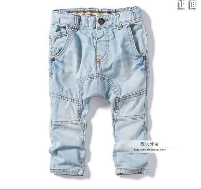 Good Quality 2 10 Years Boys Trousers Demin Jeans Long Causal Pants ...
