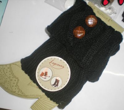 Knited leg warmers Tight LEG CORVER Sexy Socks button design 20 pairs/lot #2335-image-143650531