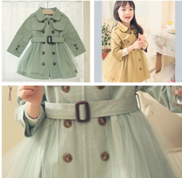Baby Girl's Autumn Winter Outfit Tench Wind Coat Children's ... Baby Girl's Autumn Winter Outfit Tench Wind Coat Children's ...