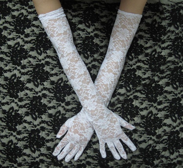 2012 New Wedding Gloves BRIDAL Gloves Long Lace Gloves Clubwear Women