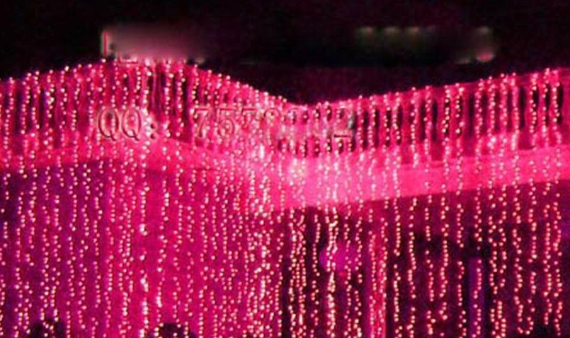 Wedding background light curtain lamp Christmas lamp festival lamp 10 3 meters 1000 led 4281171