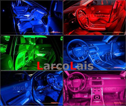 Wireless Remote 24 Mode 4x 30cm 4x12 Rgb 5050 Car Interior Led Glow 4x12 Wireless Remote 7 Color Rgb 5050 Smd Interior Led Glow Strip Light Kit Under Car 24 Modes Sound Active