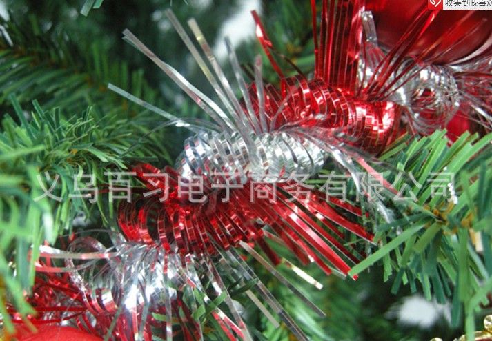 Jul Färgglada Ribbon Garland Banner Party Weeding Home Christmas Tree Decoration Ornaments Pendants Xmas Present