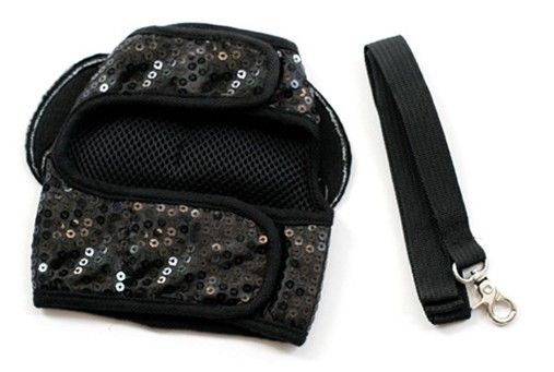 Giltter batman design chien harnais laisse ensemble avec charme fantôme noir animal chiot cool doux harnais ceinture 3872575